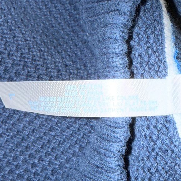 Southern Tide Navy and Cream Striped Sweater - Picture 6 of 11